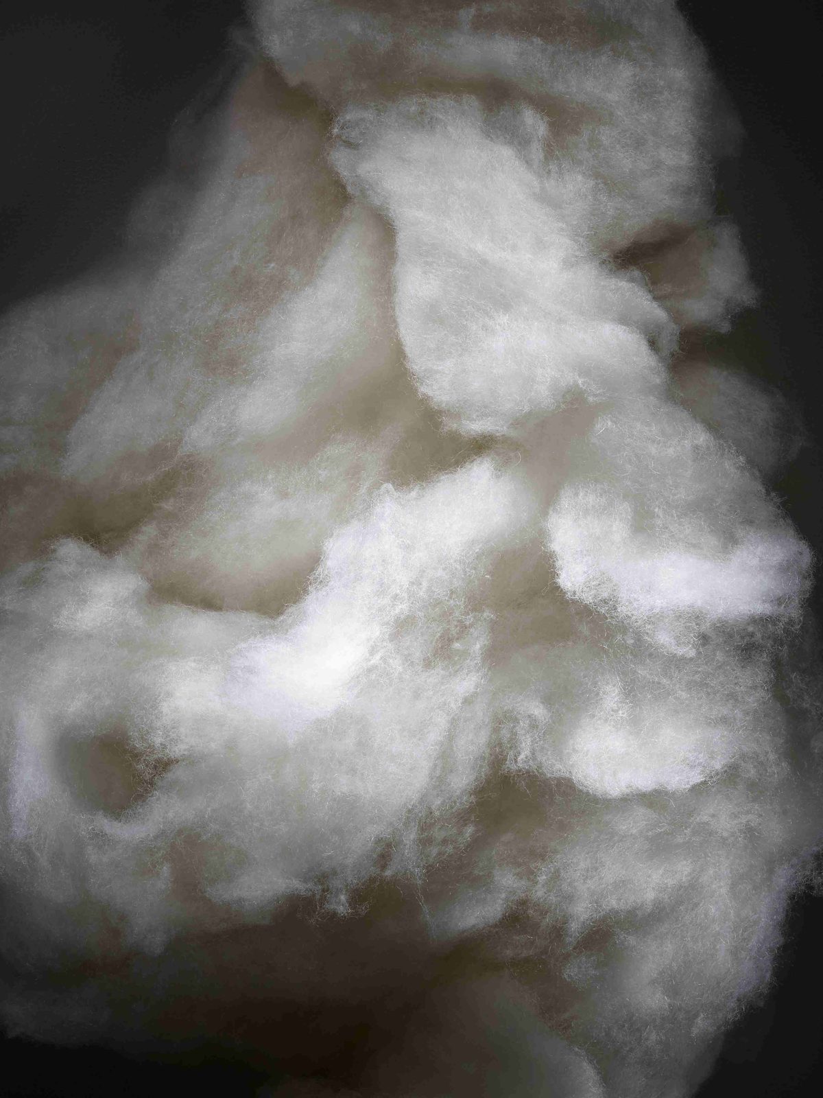 Soft natural cashmere fibres used in the Signatory mattress