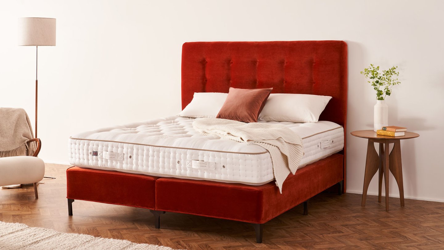 The Signatory mattress on its matching Vispring divan